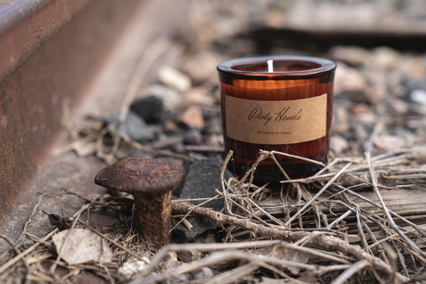 Bourbon and Cedar Candle Collection