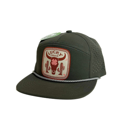 Lucky Chuck Desert Dreamer Cap- Dark Green