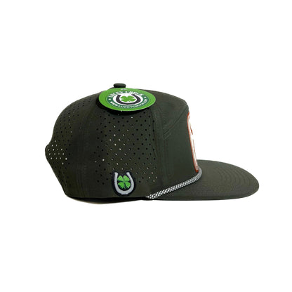 Lucky Chuck Desert Dreamer Cap- Dark Green