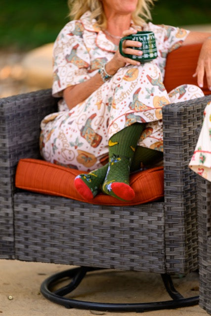 Lucky Chuck Get A Little Western Performance Socks