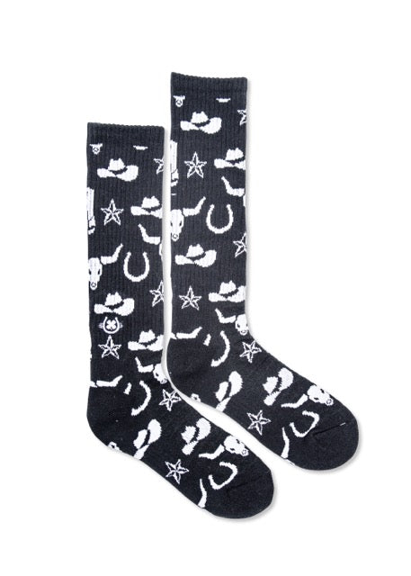 Lucky Chuck Get Western Performance Socks