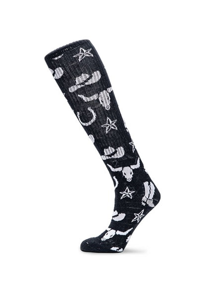 Lucky Chuck Get Western Performance Socks