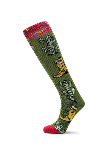 Lucky Chuck Get A Little Western Performance Socks