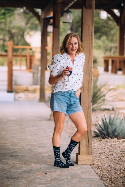 Lucky Chuck Get Western Performance Socks