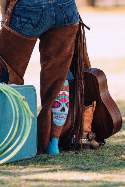 Lucky Chuck Viva Diva Rebel Performance Socks