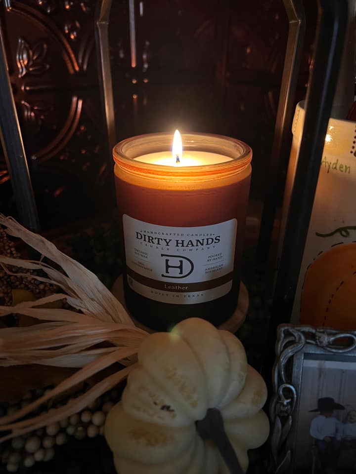 Leather Candle Collection