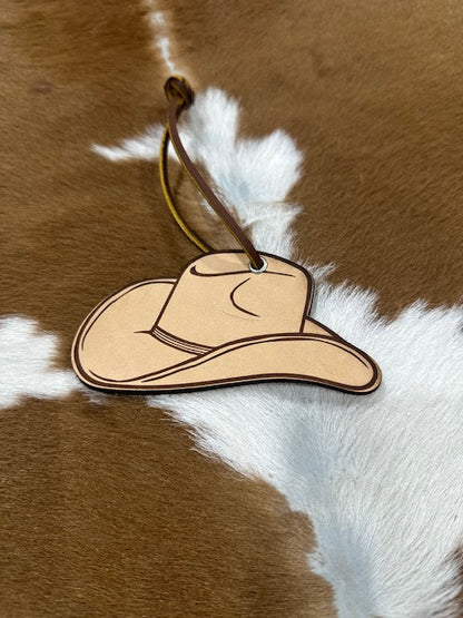 Custom Leather Freshie