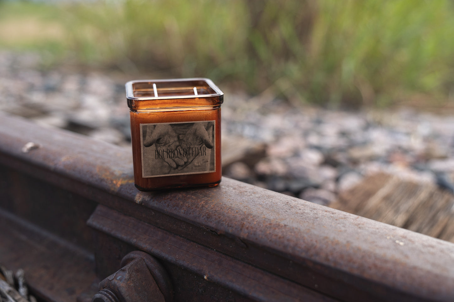 Bourbon and Cedar Candle Collection