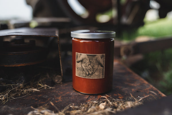 Sandalwood and Saddle Leather Candle Collection