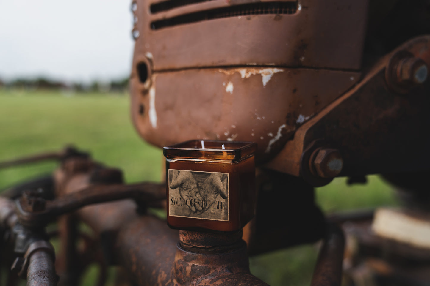 Sandalwood and Saddle Leather Candle Collection