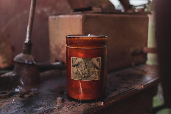 Sandalwood and Saddle Leather Candle Collection
